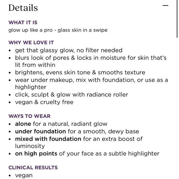 🌷Tarte Luminous Peach Maracuja Juicy Glow Primer New FullSz - Picture 8 of 8